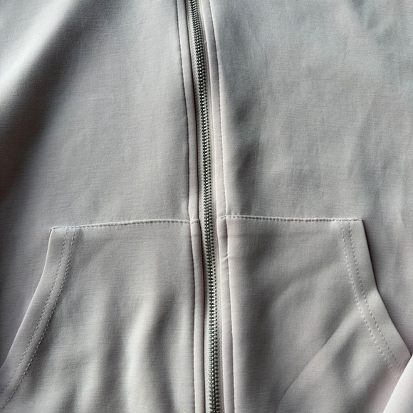 Always You Womens Pale Pink Modal Blend Full Zip Hoodie Sweatshirt STK9936 L - Picture 2 of 3